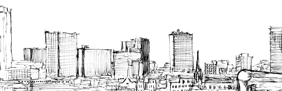 city skyline sketch 1